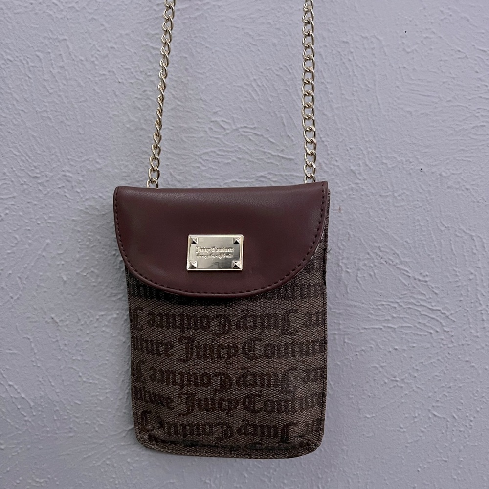 brown juicy couture crossbody